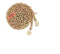 Chaîne d'attache, galvanisée, crochet de sécurité avec griffe, 1 pièce, 0,37 pouce