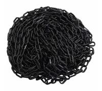 Chaîne d'Avertissement Rouge et Blanc 30 m Ø4 mm Plastique Sécurité vidaXL