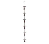 Chaîne de Gouttière d'Eau Décoratives Métal Rotatif Haute Résistance | Adaptateur Extérieur pour Chaîne de Pluie Pour jardin, , patio, balcon, pelouse, décoration murale