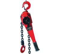 Chaîne de levage à double crémaillère, capacité de 1,5 tonne, hauteur de levée de 1,5 mètre, qualité industrielle