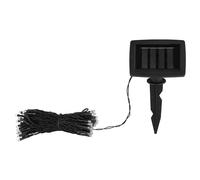 Chaîne de lumière solaire Chaîne de lumière solaire Piquet de terre Chaîne de lumière solaire RGB extérieur, Câble d'alimentation 2m, 100x RGB LED multicolores, L 1190 cm