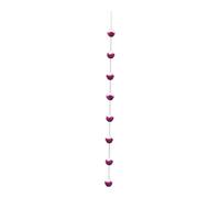 Chaîne de pluie gracieuse - Rose en métal Récupérateur De Pluie Conduit | L'eau De Pluie,Système De Récupération D'eau Lourd Charge Pour Le Toit De La Maison Jardin Extérieur Accueil Abrasion,Décor À