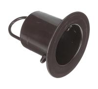 Chaîne de Pluie Japonaise Adaptateur 1 Set en Alliage D'aluminium Noir | Gouttières, Pièces Détachées de Drainage, Usage Jardin et Boutique, Finition Soignée