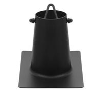 Chaîne de Pluie Japonaise Noire en Alliage D'aluminium pour Gouttière | Installation sans Outil, Collecte L’eau de Pluie, Déco Extérieur Élégante, pour Jardin et Cour