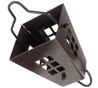 Chaîne de Pluie Noire en Fer pour Gouttière de Jardin | Remplace le Tuyau Traditionnel, Usage Simple et Rangement Facile, Décoration Suspendue pour Cour et Patio