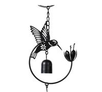 Chaîne de pluie suspendue en forme colibri Pour la Décoration Extérieure
