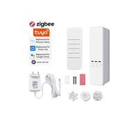 Chaîne de rideau intelligente ZigBee compatible avec Alexa, Google, Siri et Tuya