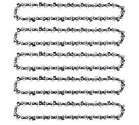 Chaîne de scie 5 pièces, 3/8" LP, 35 cm, 50 maillons de traction, 1,3 mm