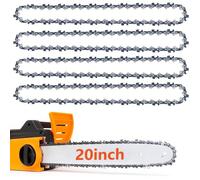 Chaîne De Tronçonneuse 35 Cm (14""), 3/8"", 50 Maillons, Jauge 1,1 Mm, Compatible MS170/MS171