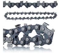Chaîne de Tronçonneuse 4"" 1/4"" - Acier Trempé 28 Maillons 1 3 mm Pour Mini Scie Électrique à Batterie