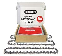 Chaîne de tronçonneuse - Chaîne 35 cm - Pas 3/8 LP - 50 maillons - Lot de 3 - Pour Stihl