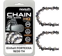 Chaîne de tronçonneuse pour batterie Einhell FORTEXXA 18/20 TH 20 cm, 1,1 mm, 3/8", 33TG, robuste et précise