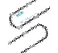 Chaîne de tronçonneuse SEESII 30 cm (12 pouces) - Lot de 2, chaînes de 30 cm pour tronçonneuses sans fil, jauge de 23,7 mm (0,932 pouce), pas de 9,5 mm (3/8 pouce), 44 maillons.