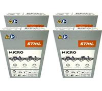 Chaîne de tronçonneuse STIHL Picco Micro Mini 3 30 cm 3/8" P 1,1 mm 44 TG 4 pièces ( 4x 36100000044 )