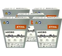 Chaîne de tronçonneuse STIHL Picco Micro Mini 3 30 cm 3/8" P 1,1 mm 44 TG 5 pièces ( 5x 36100000044 )