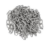 Chaîne En Acier Inoxydable 304-10 m X 3 mm - Maillons Soudés | NAMYEUT, Métal, Utilisation Intérieure Et Extérieure, Suspension, Jardin, Atelier, Bricolage, Animaux, Vélo, Décoration