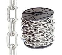 Chaîne galvanisée sur rouleau 5 mm (rouleau de 56 mètres)