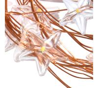 Chaîne lumineuse LED étoiles cuivre intérieur salon salle à manger cuisine Nordlux 80160000