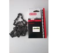 Oregon Chaîne tronçonneuse 91P – 16" (40 cm), 57 maillons, faible rebond, compatible Ryobi, Einhell
