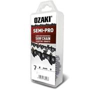 Chaîne OZAKI semi-carrée 3/8 ,063 - 60 entraîneurs - Marque OZAKI - Epaisseur de la jauge 1,5 mm - Lot de 1