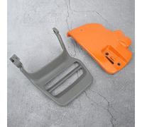 Chaîne Poignée de frein Guard -Jeu de caches d'embrayage de pignon pour Husqvarna 340 345 350 353