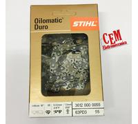 Chaîne STIHL 55 Maillons à Partir De 1,3 - 3/8 " P pour Scie à Ms 180 Avec Barre