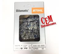 Chaîne pour tronçonneuse Picco Micro 3 - 3/8'' P - 40cm - 1,3mm - 55 maillons STIHL 3636-000-0055