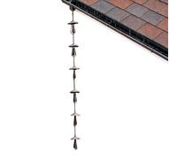 Chaînes à Pluie pour d'Eau Chaîne métallique rotative robuste | Chaîne de pluie déviatrice d'eau Pour jardin, , patio, balcon, pelouse, décoration murale
