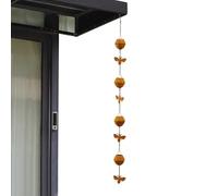 Chaînes de pluie décoratives pour l'extérieur, collecte de vidange | Récupérateur d'eau décoratif pour gouttière, gouttière, jardin, extérieur, toit, chaînes de pluie, attrape-chaîne de pluie
