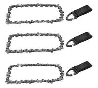Chaînes de tronçonneuse GTA 26 de 4 pouces (1025) 28 maillons d'entraînement de 1/4 pouce (6 35 mm) 3 pièces accessoires pour