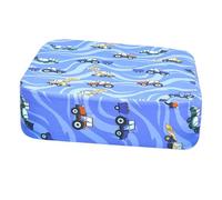 Chair Cushion, Kitchen Chair Booster Seat, Non-Slip Material 14.17x12.6x3.54 In, Washable Safety Belt, Comfortable Padded Design, Toddler Dining Cushion for Travel, Restaurants