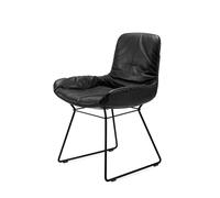 Chaise à accoudoirs Leya Freifrau, Designer Hoffmann Kahleyss Design, 55x86x59 cm