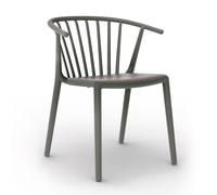 Chaise à accoudoirs Woody Grupo Resol, Designer Josep Lluscà, 59x74.2x56.5 cm