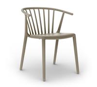 Chaise à accoudoirs Woody Grupo Resol, Designer Josep Lluscà, 59x74.2x56.5 cm