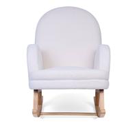 Chaise À Bascule Pour Enfant Teddy Teddy Blanc Cassé TU