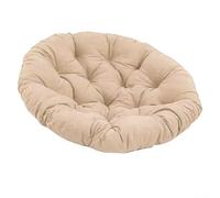 Chaise à bascule ronde en polyester avec rembourrage en coton PP doux conçue pour une utilisation confortable en extérieur et en intérieur (A)
