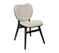 Chaise A Conversation Piece structure chêne noir WxHxD 52x86x57.5cm