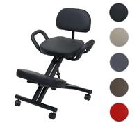 Mendler Chaise à Genoux avec Dossier HWC-Q22 Noire