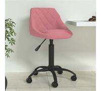 Vidaxl vidaXL - Chaise à manger - Rose velours
