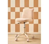 Chaise à roulettes enfant en sherpa Ourson beige TU