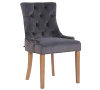 Chaise Aberdeen - Velours antique clair
