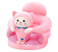 Chaise assise pour bébé, chaton de dessin animé mignon, chaise assise en peluche pour bébé, canapé de soutien pour chambre à coucher, salon, crèche, appartement, siège au sol pour Sitti