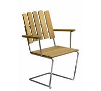 Chaise avec accoudoirs A2 chêne Grythyttan Stalmöbler Chêne huilé - 07340224700311