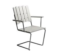 Chaise avec accoudoirs A2 chêne Grythyttan Stalmöbler Chêne laqué blanc - 07340224700267