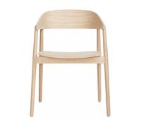Chaise avec accoudoirs AC2 chêne WxHxD 58x74x53cm