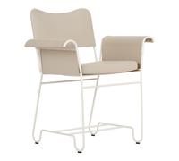 Chaise avec accoudoirs de jardin structure blanc Tropique WxHxD 71x86x58cm/seat cushion H5cm