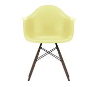 Chaise avec accoudoirs Eames DAW RE érable foncé dark maple base/ black steel/ felt gliders black