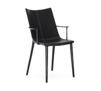 Kartell - Chaise rembourrée Noir