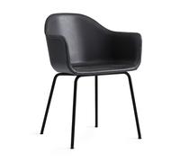 Chaise avec accoudoirs Harbour cuir WxHxD 59x81x57cm