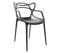 Kartell - Chaise empilable Noir